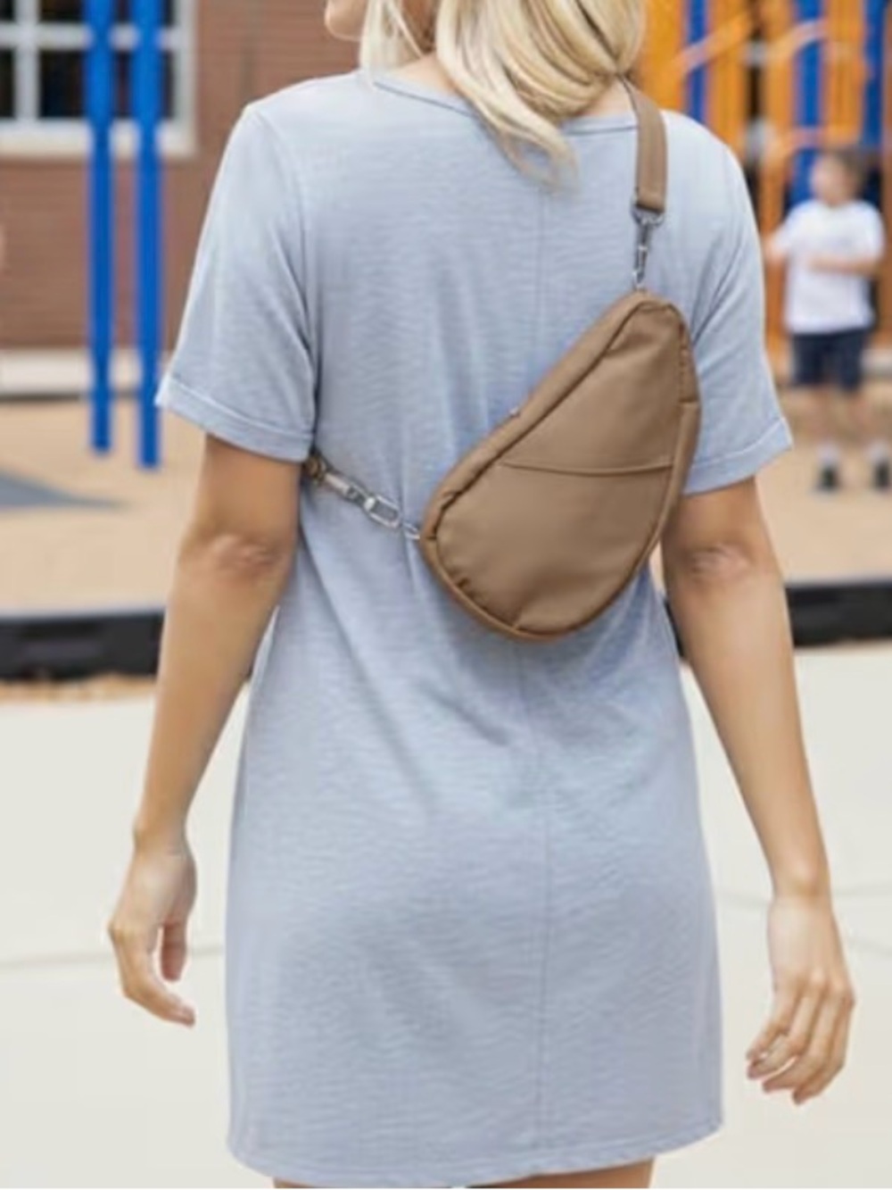 Ameribag Olive Shoulder Sling Bag